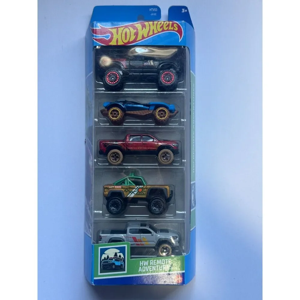 Hot Wheels HW Remote Adventures 5-Pack + Matchbox Anniversary Jeep Lot